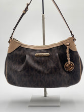 Load image into Gallery viewer, Michael Kors - Soft Brown Leather Shoulder Bag - Signature MK Design