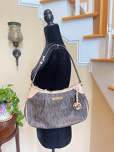 Load image into Gallery viewer, Michael Kors - Soft Brown Leather Shoulder Bag - Signature MK Design