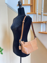 Load image into Gallery viewer, Coach Leather Shoulder Bag - Small Light Brown Hobo - NEW Genuine Leather