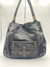 Load image into Gallery viewer, Michael Kors - Soft Black Leather Vintage Shoulder Bag