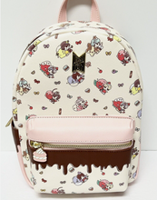 Load image into Gallery viewer, Tiny Tan Sweet Treats Mini Backpack Inspired By BTS - front