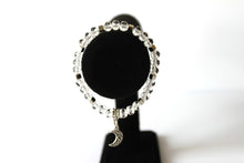 Load image into Gallery viewer, Crystal Moon Czech Crystals/Glass hand-crafted bracelets (Multiple styles/color options available) Adorned with pretty charms. BGCB12-1
