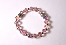Load image into Gallery viewer, Czech Crystals/Glass hand-crafted bracelets (Multiple styles/color options available). Bracelets adorned with silver or gold charms.