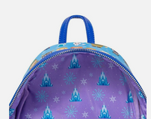 Load image into Gallery viewer, Loungefly Disney Frozen Elsa Anna Blue Chibi Mini Backpack
