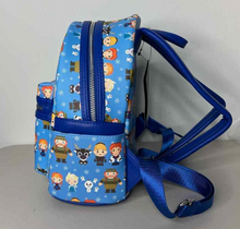 Load image into Gallery viewer, Loungefly Disney Frozen Elsa Anna Blue Chibi Mini Backpack