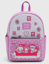 Load image into Gallery viewer, Loungefly Sanrio My Melody & Kuromi Slumber Party Mini Backpack - front