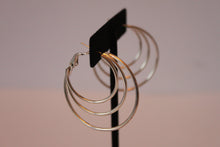 Load image into Gallery viewer, Earrings - Three pairs of earrings - sterling silver and one pair vintage earrings JL115