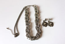 Load image into Gallery viewer, Necklace - Vintage/Art Deco Style Necklace w/Earrings - 28" with 2" extension JL100