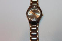 Load image into Gallery viewer, Watch (Anne Klein) - 6.5" Women's Gold/Silver two-tone watch from Anne Klein with silver face JL029