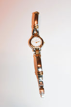 Load image into Gallery viewer, Watch (Anne Klein) - 6.5" Women's Gold/Silver Watch with White Face JL017