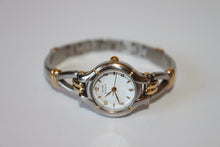 Load image into Gallery viewer, Watch by Anne Klein - 6.5" Women's Gold/Silver Watch with White Face JL017
