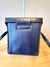 Load image into Gallery viewer, Brighton Crossbody Genuine Black Leather Bag -  Vintage
