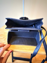 Load image into Gallery viewer, Brighton Crossbody Genuine Black Leather Bag -  Vintage

