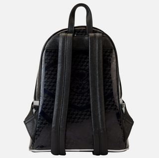 Marvel Metallic Black Panther Cosplay Mini Backpack -back