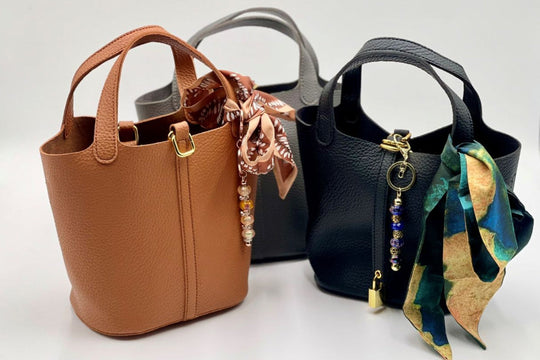 Vegan Leather Handbag with Crossbody Strap - Compact, yet plenty of room! NEW