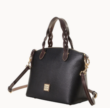 Load image into Gallery viewer, Dooney &amp; Bourke - Saffiano Small Heidi Satchel - Black NEW
