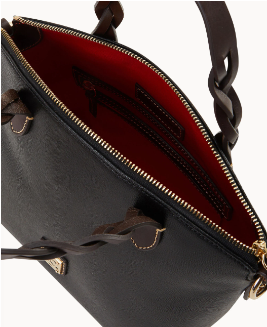 Dooney & Bourke - Saffiano Small Heidi Satchel - Black NEW
