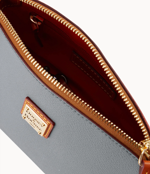 Dooney & Bourke Kirby Mini Domed Crossbody - Smoke Grey - NEW