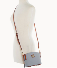 Load image into Gallery viewer, Dooney &amp; Bourke Kirby Mini Domed Crossbody - Smoke Grey - NEW
