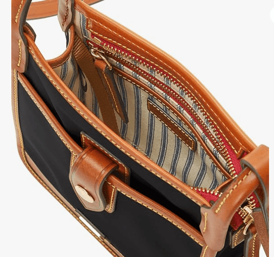 Dooney & Bourke Letter Carrier Crossbody - Black