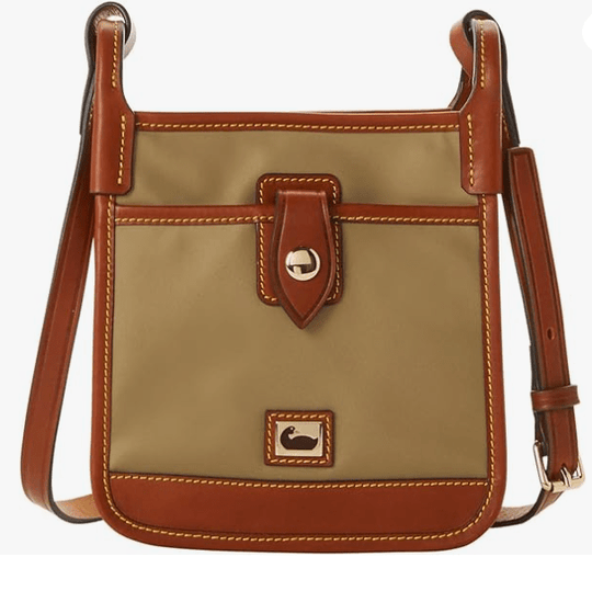Dooney & Bourke Letter Carrier Crossbody - Taupe