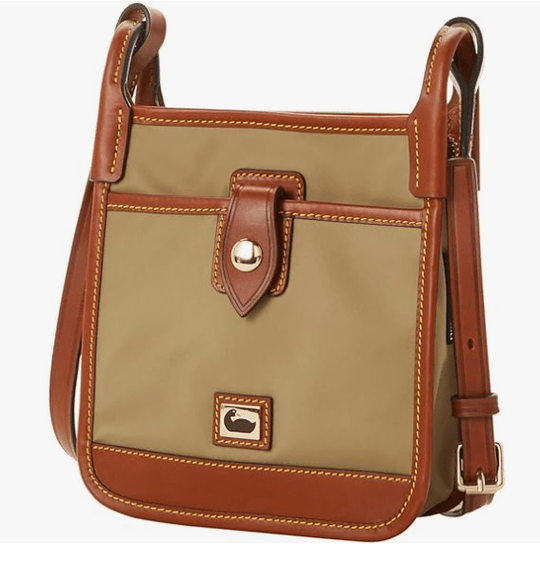 Dooney & Bourke Letter Carrier Crossbody - Taupe