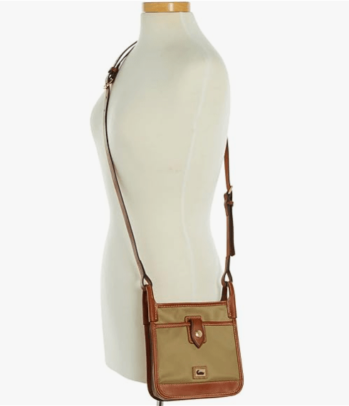 Dooney & Bourke Letter Carrier Crossbody - Taupe