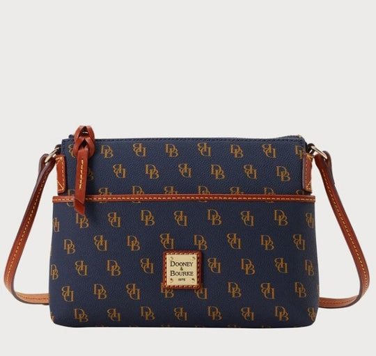 Dooney & Bourke Gretta Katie Crossbody Navy - N EW