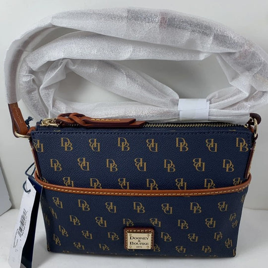 Dooney & Bourke Gretta Katie Crossbody Navy - N EW