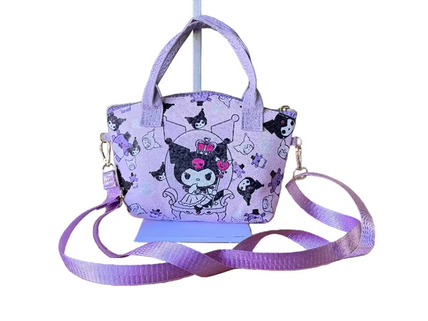 Pink handbag with My Melody/Sanrio character design  