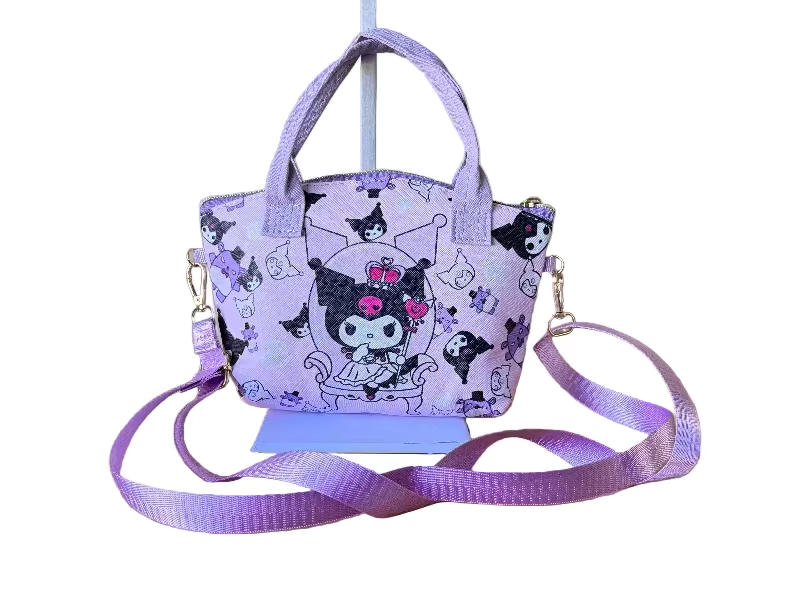 Pink handbag with My Melody/Sanrio character design  