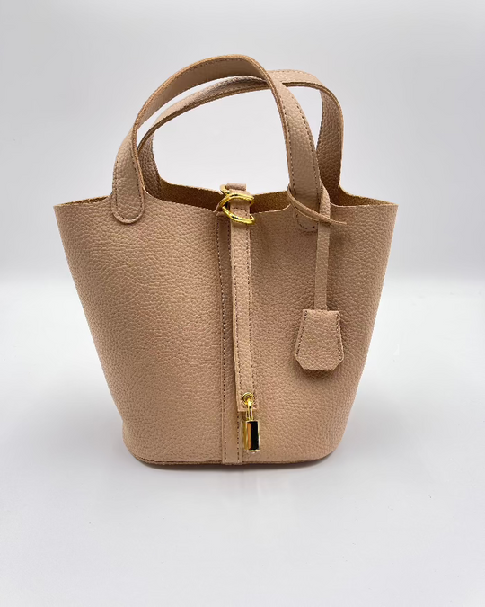 Vegan Leather Handbag with Crossbody Strap - Compact, yet plenty of room! NEW