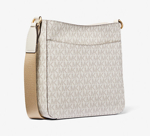 Michael Kors - Jet Set Travel Signature Messenger Bag - Crossbody in Cream 3
