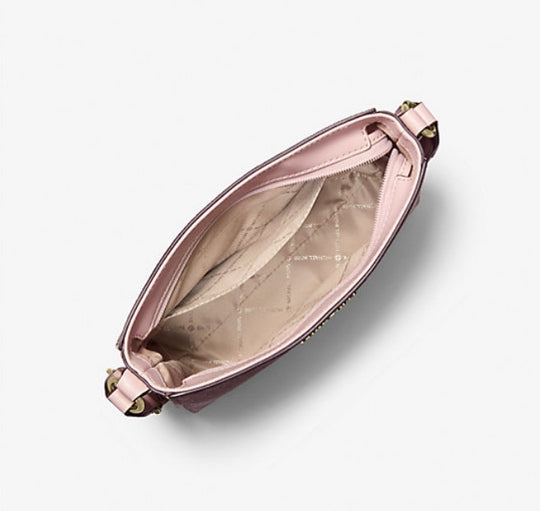 Michael Kors - Jet Set Travel Signature Logo Messenger Bag/Crossbody PINK/GOLD