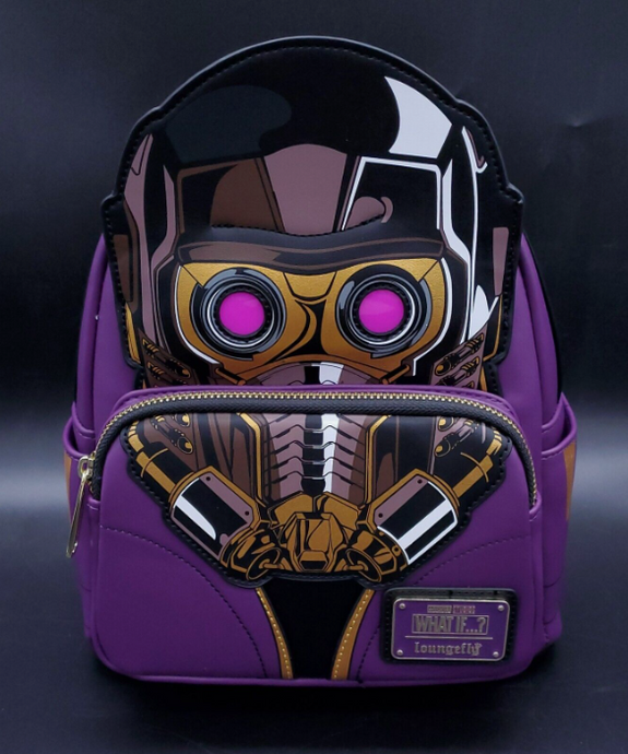 What If... Star-Lord T’challa Cosplay Light Up Mini Backpack - Loungefly