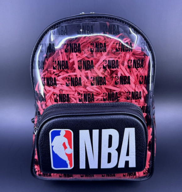 Funko Exclusive Loungefly NBA Basketball Stadium Mini Backpack - Clear Bag