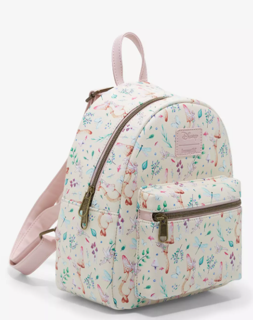 Disney Peter Pan Tinker Bell Mushroom Mini Backpack