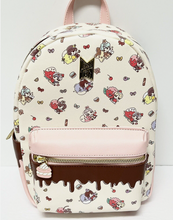 Load image into Gallery viewer, Tiny Tan Sweet Treats Mini Backpack Inspired By BTS - front
