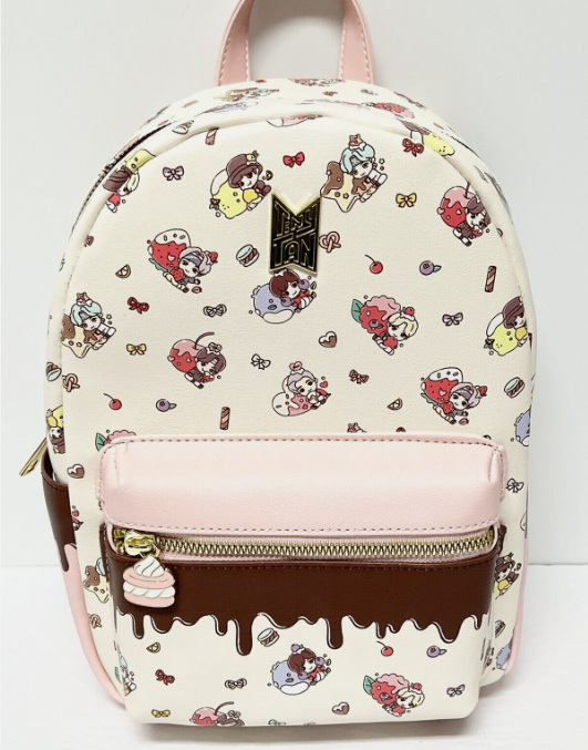 Tiny Tan Sweet Treats Mini Backpack Inspired By BTS - front