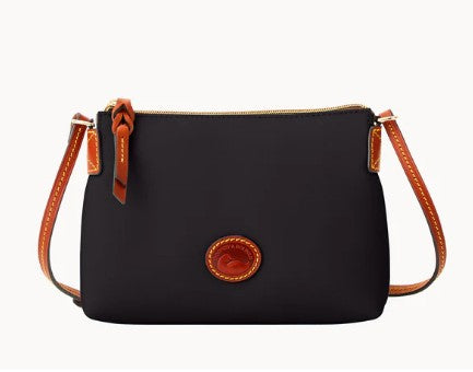 Dooney & Bourke Nylon Crossbody Pouchette Black - NEW