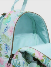 Load image into Gallery viewer, Loungefly Disney Lilo &amp; Stitch Tropical Friends Mini Backpack - inside
