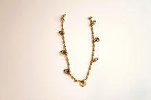 Load image into Gallery viewer, Bracelet - VTG 7.5&quot; Dainty GP Chain Bracelet embellished with hearts JL009
