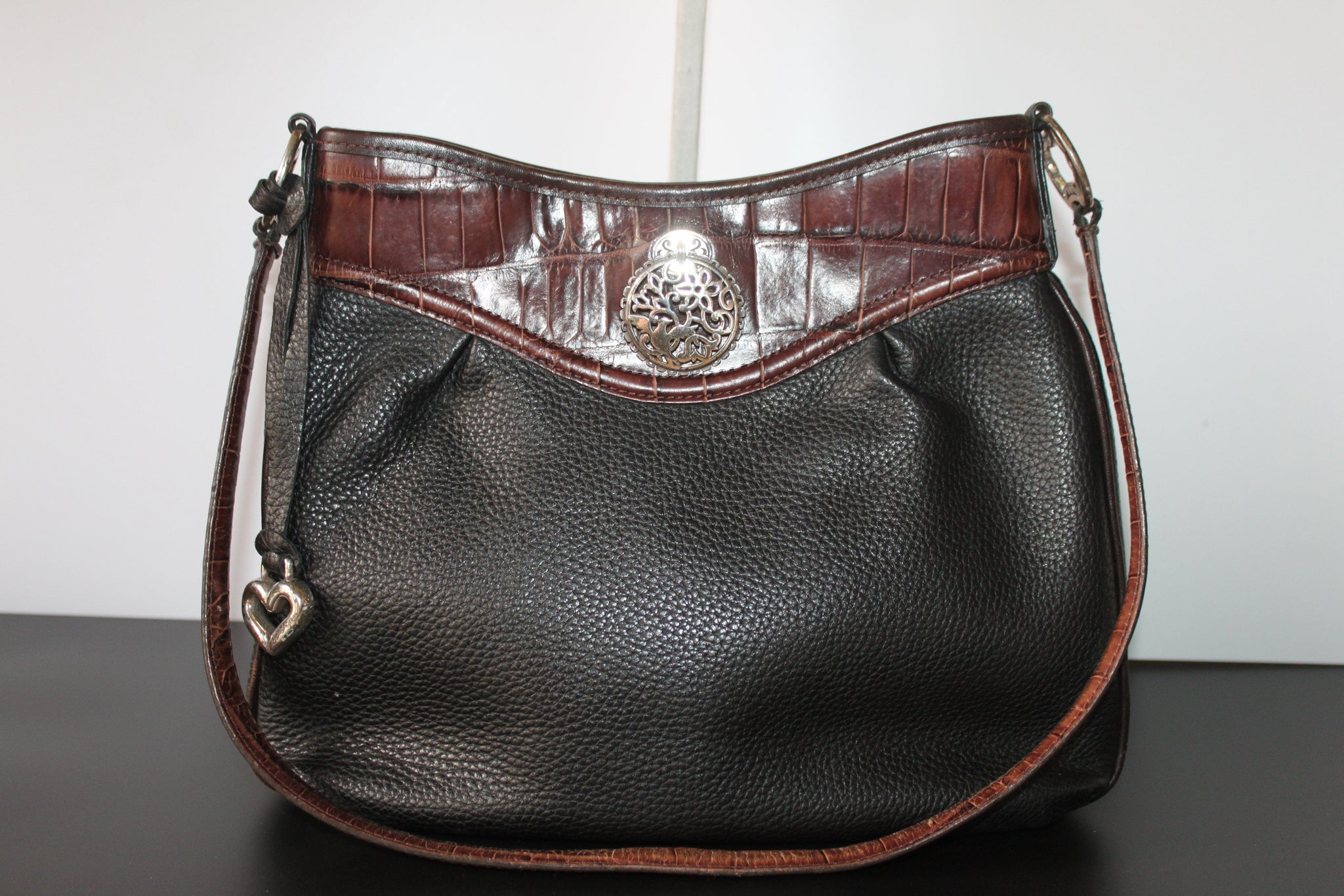 BRIGHTON Brown Patent Leather Handbag – Style Exchange Boutique PGH