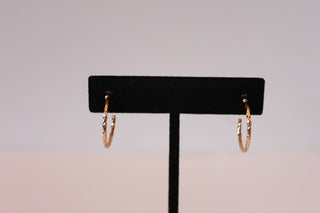 Earrings - Eight pairs of earrings - gold plated studs in various designs JL114