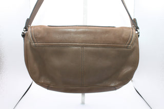 Handbags -Calvin Klein Shoulder Bag- Leather Medium Brown Color - NEW HB004