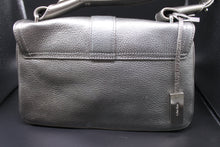 Load image into Gallery viewer, Handbags - Calvin Klein Shoulder Bag- Leather Metallic Gray HB005
