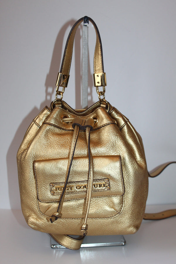 Handbags - Juicy Couture Mini Backpack - Gold with accents HB046