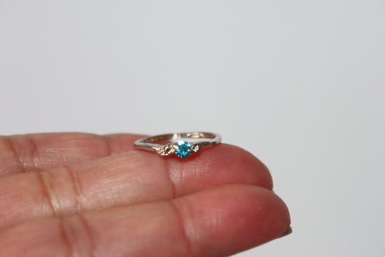 Rings - Vintage silver-plated rings - total of 3 - sizes 6.5 and 7.0 JL