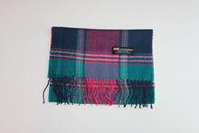 Load image into Gallery viewer, Scarf head/neck,100% Cashmere in Blue, Pink, Aqua (66x12) S011

